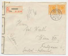 Em. Veth Aangetekend Rockanje - Oostenrijk 1938 - Unclassified