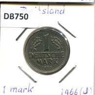 1 DM 1966 J BRD ALLEMAGNE Pièce GERMANY #DB750.F.A - 1 Mark