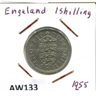 SHILLING 1955 UK GBAN BRETAÑA GREAT BRITAIN Moneda #AW133.E.A - I. 1 Shilling