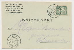 Firma Briefkaart Kampen 1911 Koloniale Waren - Scheepsbehoeften - Sin Clasificación