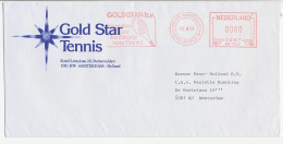 Meter Cut Netherlands 1991 Tennis - Gold Star - Autres & Non Classés