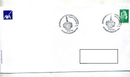 Lettre Cachet Saint Denis Monument Aux Morts - Commemorative Postmarks