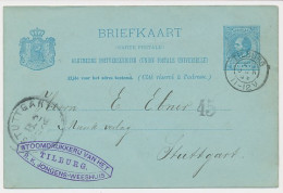 Briefkaart Tilburg 1886 -Drukkerij Van Het R.K. Jongens Weeshuis - Unclassified