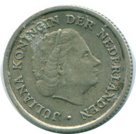1/10 GULDEN 1962 NIEDERLÄNDISCHE ANTILLEN SILBER Koloniale Münze #NL12436.3.D.A - Antilles Néerlandaises