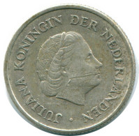 1/4 GULDEN 1967 NETHERLANDS ANTILLES SILVER Colonial Coin #NL11569.4.U.A - Antilles Néerlandaises