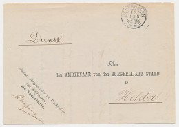 Kleinrondstempel Delfshaven 1879 - Datum Vroeger Dan Bekend  - Sin Clasificación