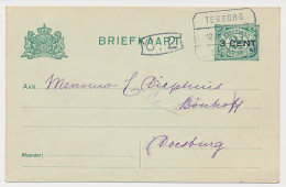 Treinblokstempel : Terborg - Dieren D 1918 ( Keppel ) - Unclassified