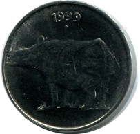 25 PAISE 1999 INDIA UNC Coin #M10091.U.A - Indien