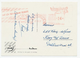 KLM Freecard 1957 - Roodfrankering - Non Classés