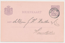 Kleinrondstempel Hillegom 1899 - Non Classés