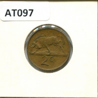 2 CENTS 1987 SUDAFRICA SOUTH AFRICA Moneda #AT097.E.A - Zuid-Afrika