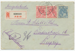 Em. Bontkraag Aangetekend Nijmegen - Duitsland 1919 - Sin Clasificación