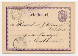 Geschreven Haltenaam Boxtel - Eindhoven 1873 - Brieven En Documenten