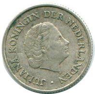 1/4 GULDEN 1965 ANTILLAS NEERLANDESAS PLATA Colonial Moneda #NL11349.4.E.A - Antilles Néerlandaises