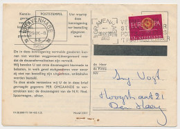 Kennisgeving Ned. Spoorwegen S Gravenhage 1960 - Unclassified