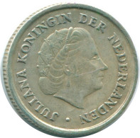 1/10 GULDEN 1966 ANTILLAS NEERLANDESAS PLATA Colonial Moneda #NL12862.3.E.A - Antilles Néerlandaises
