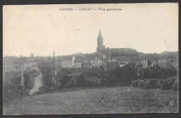 Lézat   France > [09] Ariège > Lezat Sur Leze C.P.A. Oblitérée 1916 - L'ariège - Vue Générale - Lezat Sur Leze