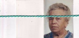 Maria Martha Verdonck-Van Den Wouwer, Herenthout 1921, Duffel 1994. Foto - Todesanzeige