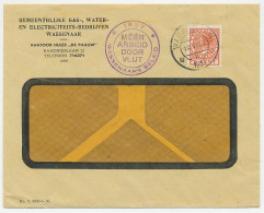 Envelop Wassenaar 1937 - Gemeente / Meer Arbeid Door Vlijt - Sin Clasificación