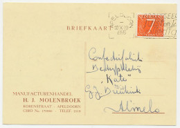 Firma Briefkaart Apeldoorn 1955 - Manufacturenhandel - Zonder Classificatie