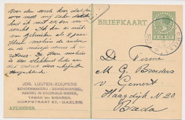 Briefkaart Haelen 1927 - Schoenmakerij - Tabak Etc. - Ohne Zuordnung
