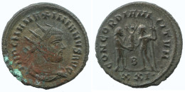 MAXIMIANUS ANTONINIANUS Antiochia B/xxi 4.5g/22mm #NNN1961.18.U.A - La Tetrarchia E Costantino I Il Grande (284 / 307)