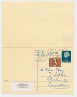 Briefkaart G. 337 / Bijfrankering Zwolle - Zaandam 1967 - Entiers Postaux