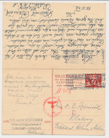 Briefkaart G. 274 Utrecht - Bohmen Mahren 1942 V.v. - Postal Stationery