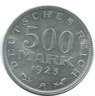 500 MARK 1923 A GERMANY Coin #AE435.U.A - 200 & 500 Mark