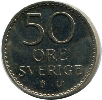 50 ORE 1973 SCHWEDEN SWEDEN Münze #AZ369.D.A - Suède