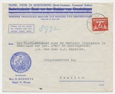 Envelop Weesp 1943 - Reddingsbond  - Unclassified