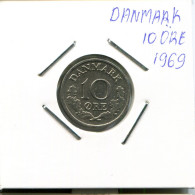 10 ORE 1969 DANEMARK DENMARK Pièce #AR319.F.A - Danimarca