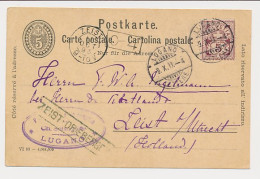 Zwitserland - Sationstempel Zeist-Driebergen 1893 - Unclassified