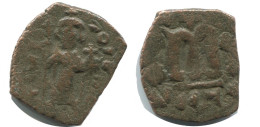 ARAB PSEUDO GENUINE ANTIKE BYZANTINISCHE Münze  4.5g/24mm #AB349.9.D.A - Byzantines