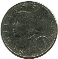 10 SCHILLING 1979 AUSTRIA Coin #AZ560.U.A - Oostenrijk