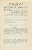 Staatsblad 1922 : Spoorlijn Wijlre - Vaals - Historical Documents