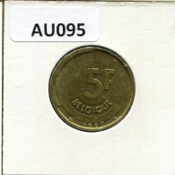 5 FRANCS 1997 FRENCH Text BÉLGICA BELGIUM Moneda #AU095.E.A - 5 Francs