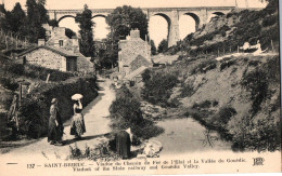 CPA 137 SAINT-BRIEUC. Viaduc Du Chemin De Fer De L'Etat Et Vallée Du Gouëdic. Edit: N.D.  Neurdin Frères - Saint-Brieuc