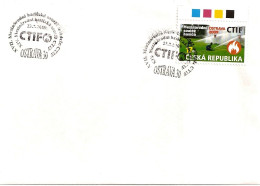 Envelope 602 Czech Republic Fire Brigades Competitions CTIF 2009 - Bombero