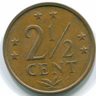 2 1/2 CENT 1976 ANTILLES NÉERLANDAISES Bronze Colonial Pièce #S10525.F.A - Netherlands Antilles