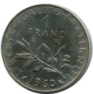 1 FRANC 1960 FRANCE Coin #AZ416.U.A - 1 Franc