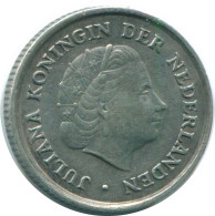 1/10 GULDEN 1966 NIEDERLÄNDISCHE ANTILLEN SILBER Koloniale Münze #NL12861.3.D.A - Antilles Néerlandaises