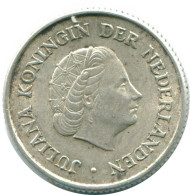 1/4 GULDEN 1962 ANTILLAS NEERLANDESAS PLATA Colonial Moneda #NL11186.4.E.A - Antilles Néerlandaises