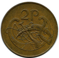 2 PENCE 1971 IRLAND IRELAND Münze #AY671.D.A - Irland