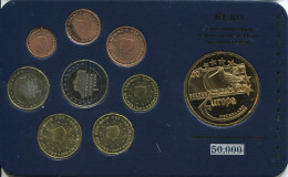 NEERLANDÉS NETHERLANDS 2000 EURO SET + MEDAL UNC #SET1234.16.E.A - Jahressets & Polierte Platten