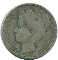 1/4 GULDEN 1900 CURACAO Netherlands SILVER Colonial Coin #NL10525.4.U.A - Curacao