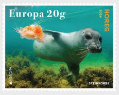 Norway Norvege Norwegen 2024 Europa CEPT Underwater Fauna And Flora Stamp MNH - Nuovi