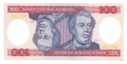 BRASIL 100 CRUZEIROS 1984 UNC Paper Money Banknote #P10853.4 - [11] Local Banknote Issues