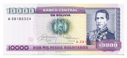 BOLIVIA 10 000 PESOS BOLIVIANOS 1984 AUNC Paper Money Banknote #P10814.4 - [11] Local Banknote Issues