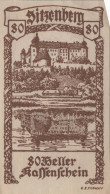 80 HELLER 1920 Stadt SITZENBERG Niedrigeren Österreich UNC Österreich Notgeld #PH028 - Lokale Ausgaben